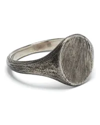 WERKSTATT:MÜNCHEN Ring im Used-Look Silber