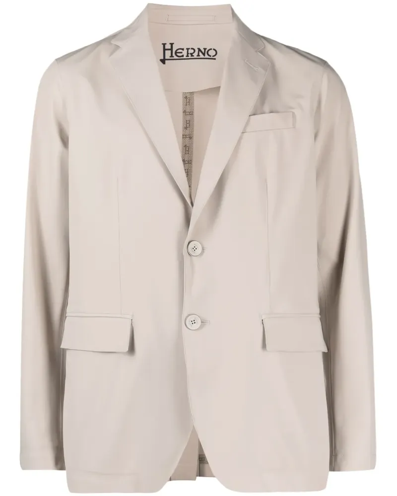 Herno Einreihiges Sakko - Nude Nude