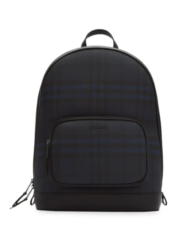 Burberry City Check backpack - Blau Blau