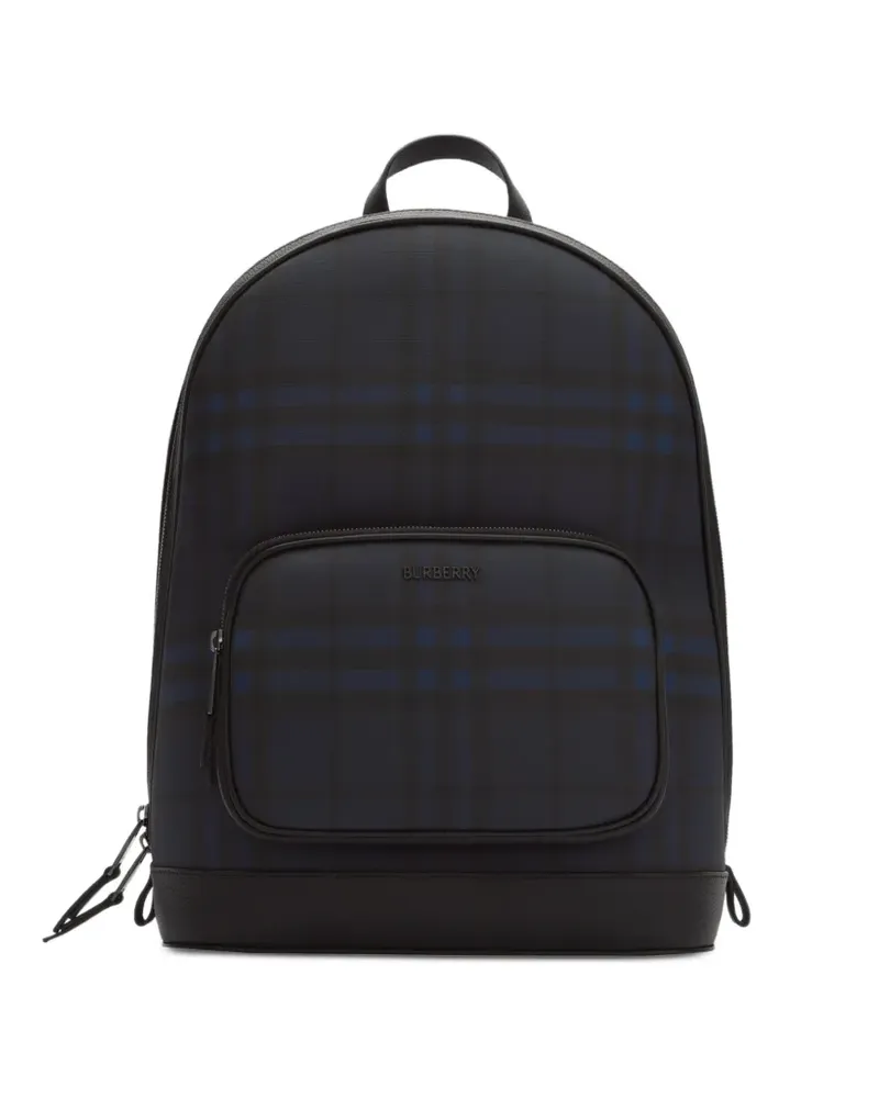 Burberry City Check backpack - Blau Blau