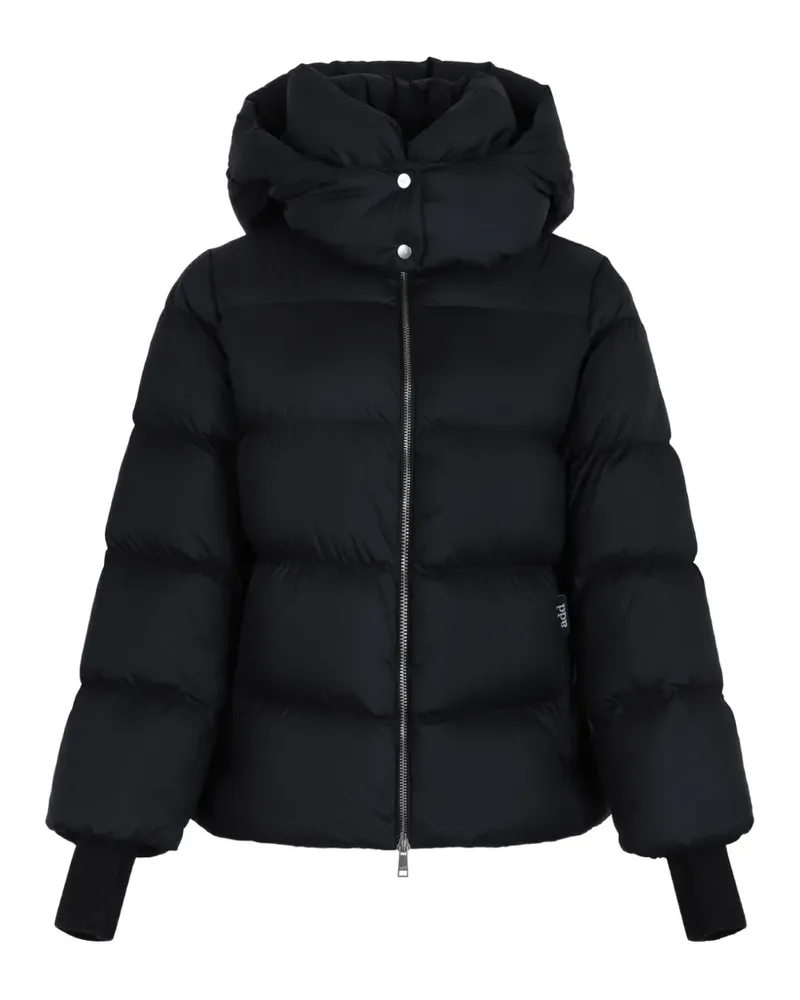 ADD hooded ped jacket - Schwarz Schwarz