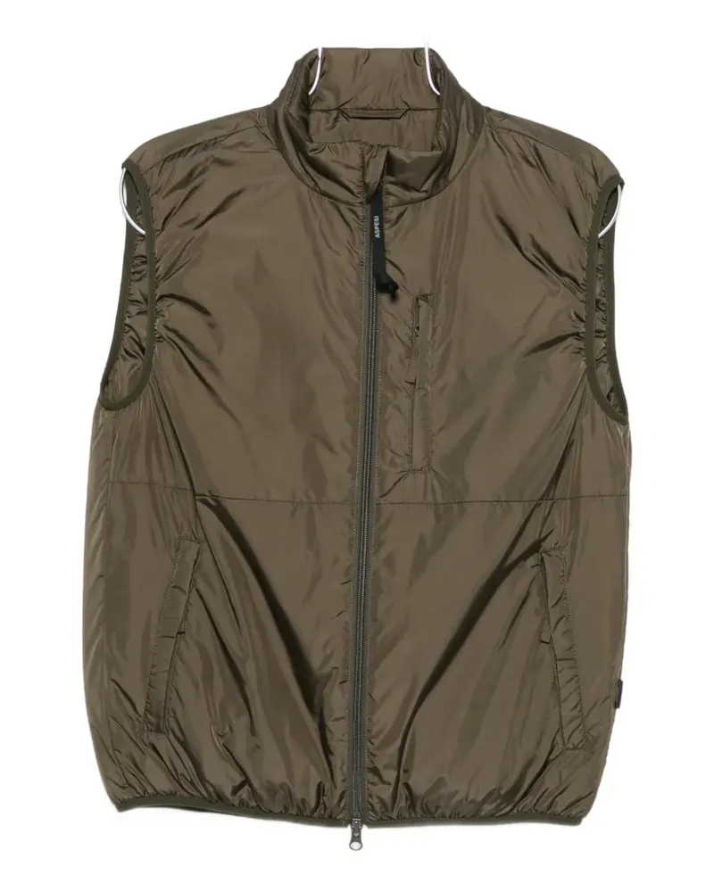ASPESI padded gilet - Grün Grün