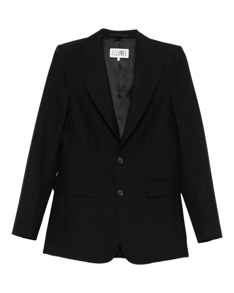 Maison Margiela Klassisches Sakko - Schwarz Schwarz