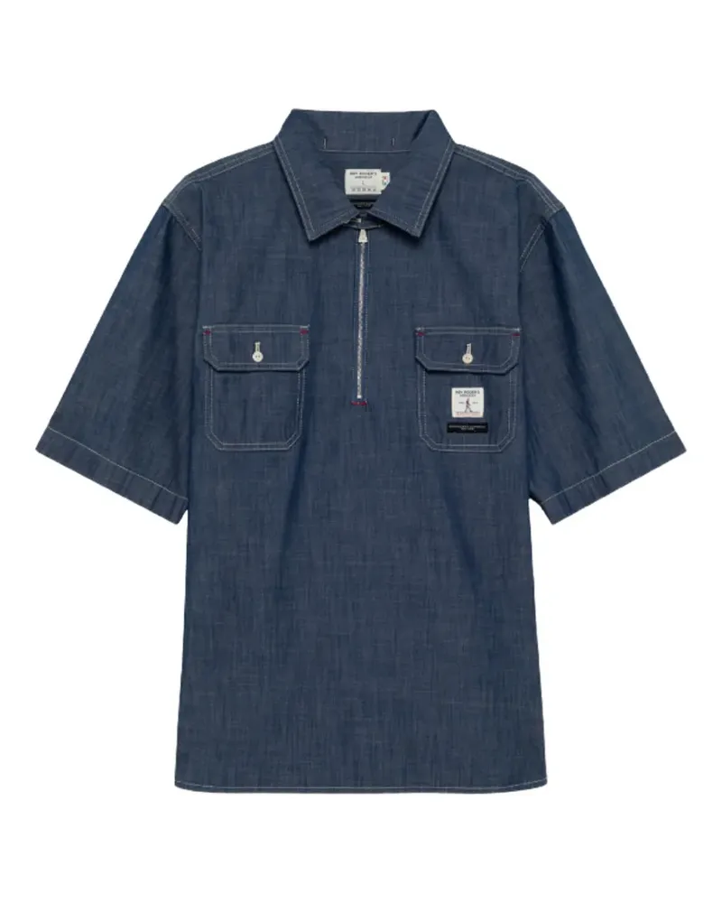 Roy Roger's x Engineered Garments Spinnaker Poloshirt - Blau Blau