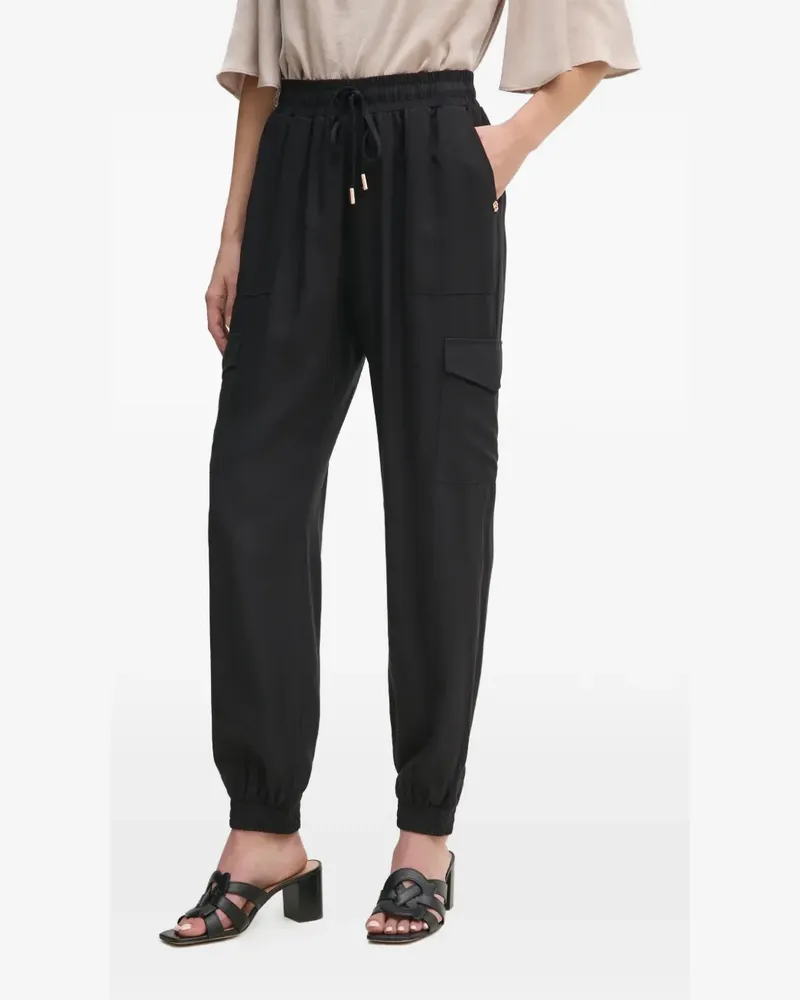 Gaudi Cargohose mit Kordelzug - Schwarz Schwarz