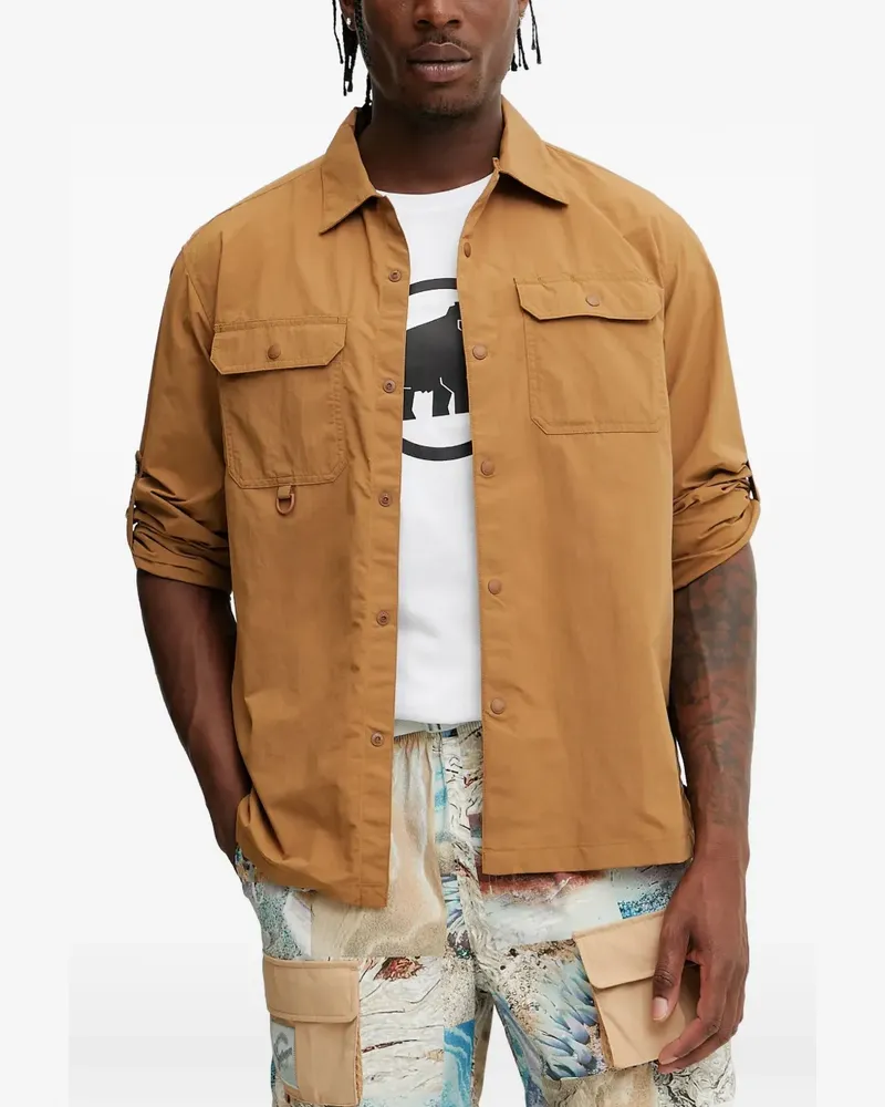 Mammut Hemd mit Klappentasche - Braun Braun