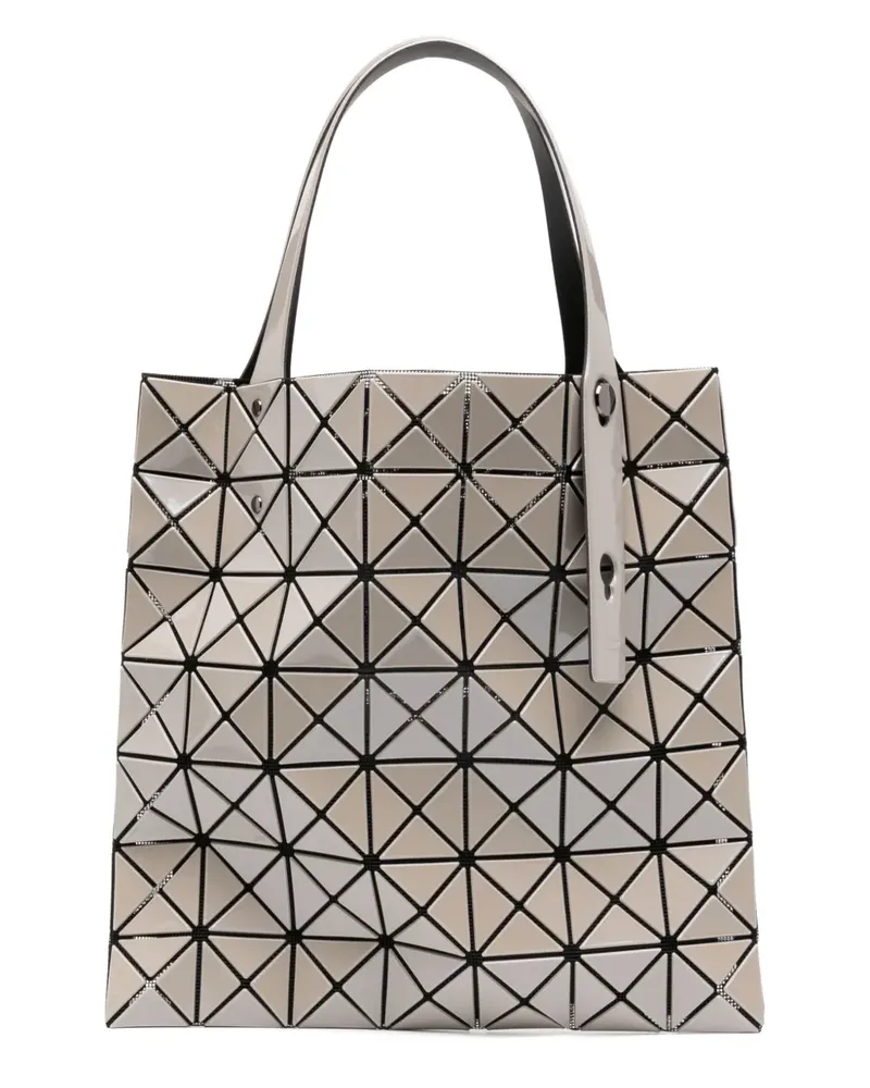Issey Miyake Prism Metallic-Shopper - Grau Grau