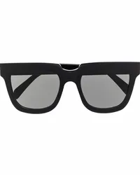 RETROSUPERFUTURE Eckige Modo Sonnenbrille Schwarz