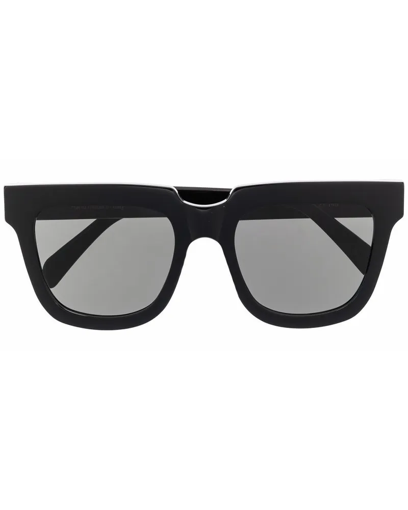 RETROSUPERFUTURE Eckige Modo Sonnenbrille Schwarz