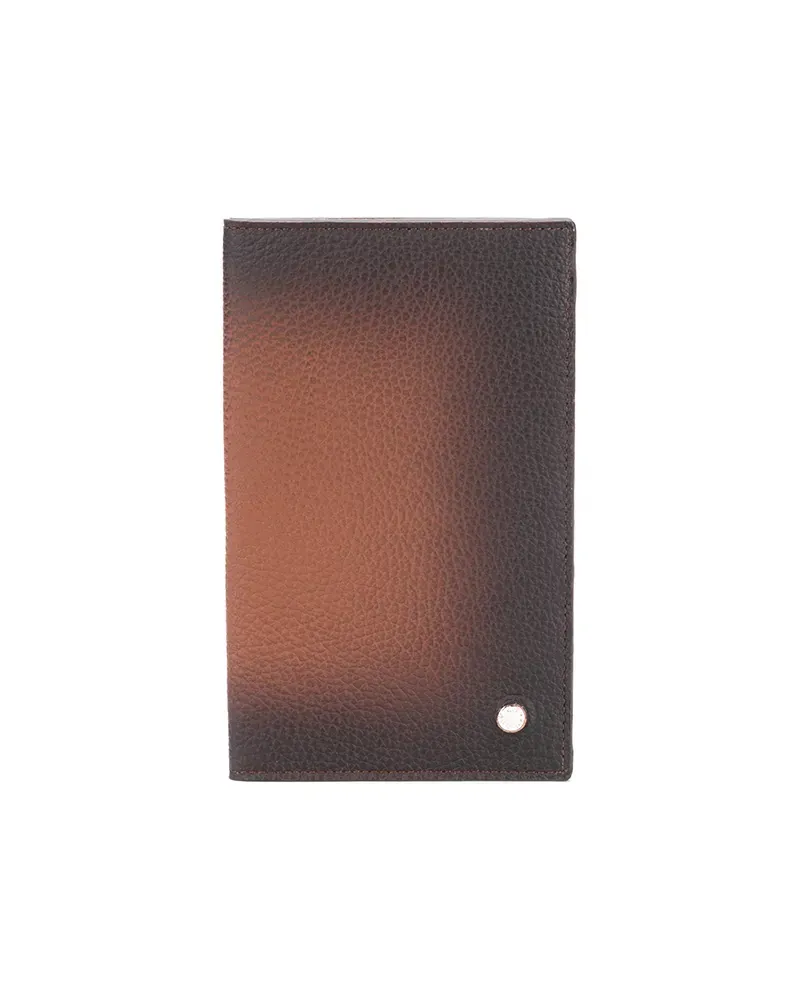 Orciani Längliches Kartenetui - Braun Braun