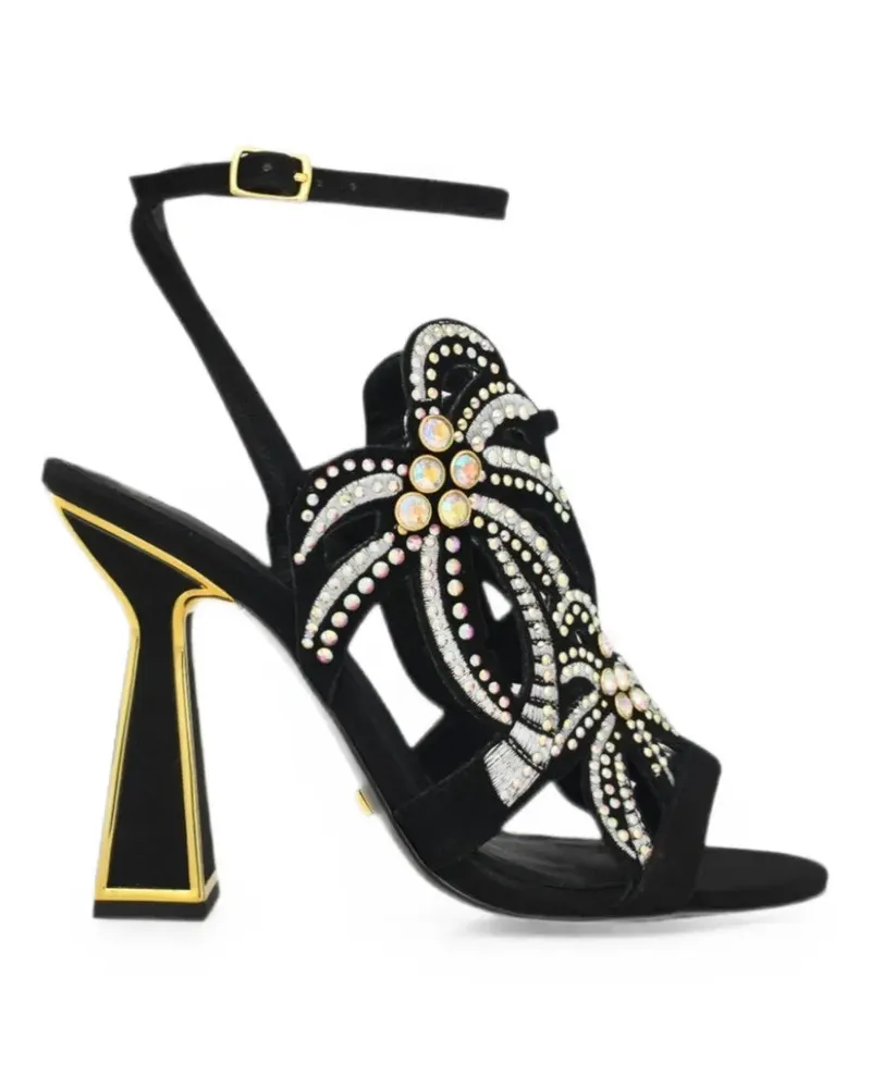 Kat Maconie Annnnd Sandalen mit Kristallen - Schwarz Schwarz