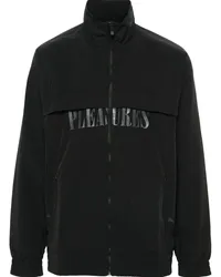 Puma x Pleasures leichte Jacke mit Logo-Print Schwarz