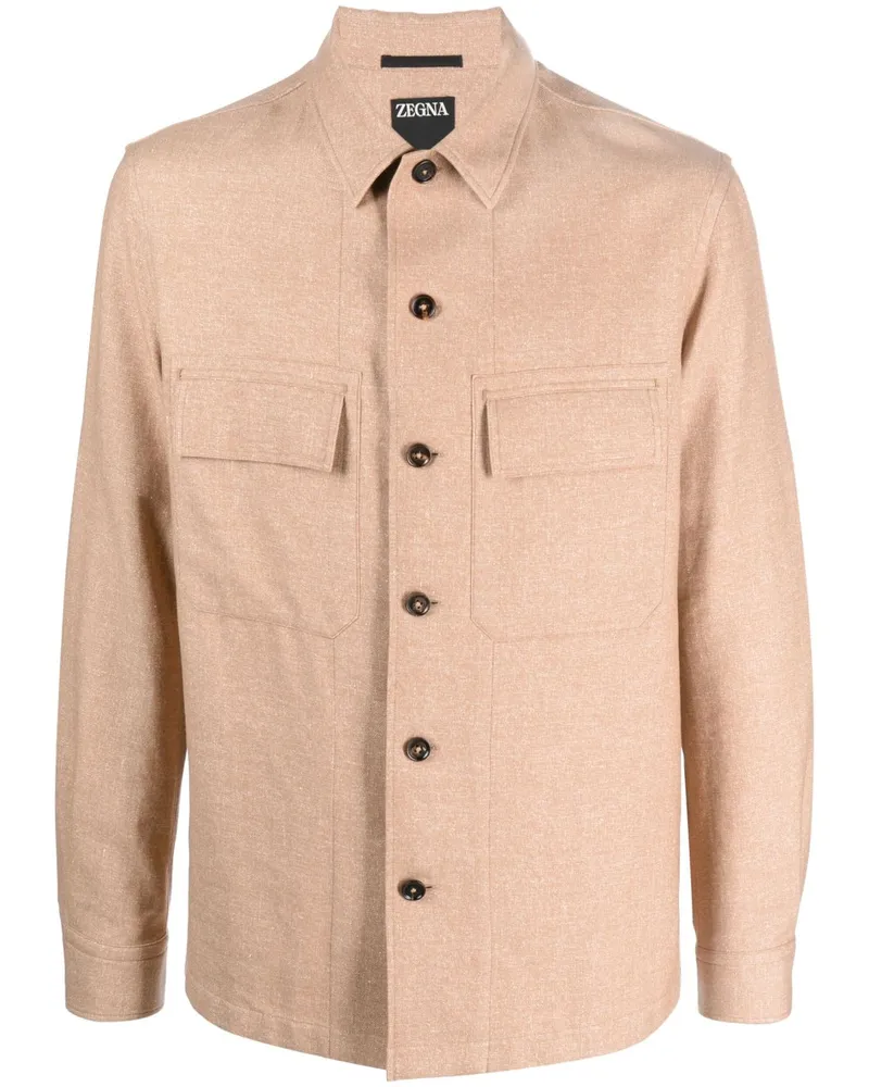 Ermenegildo Zegna Jacke aus Kaschmir - Braun Braun