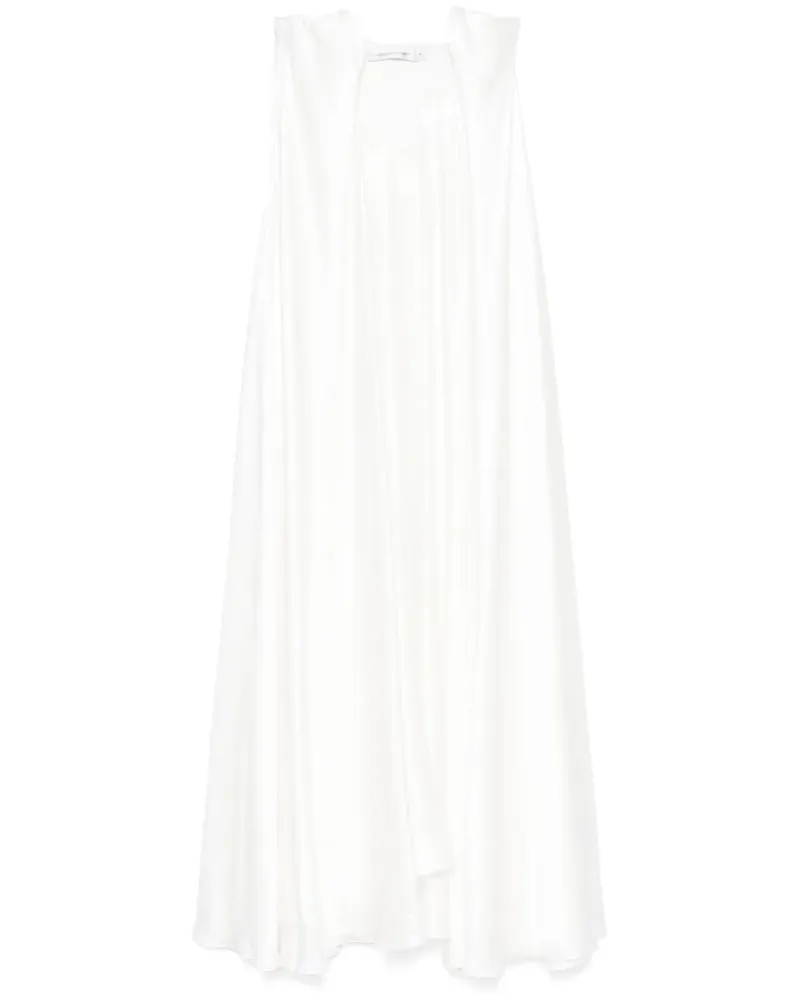 Christopher Esber Schulterfreies Abendkleid aus Seide - Weiß Weiß