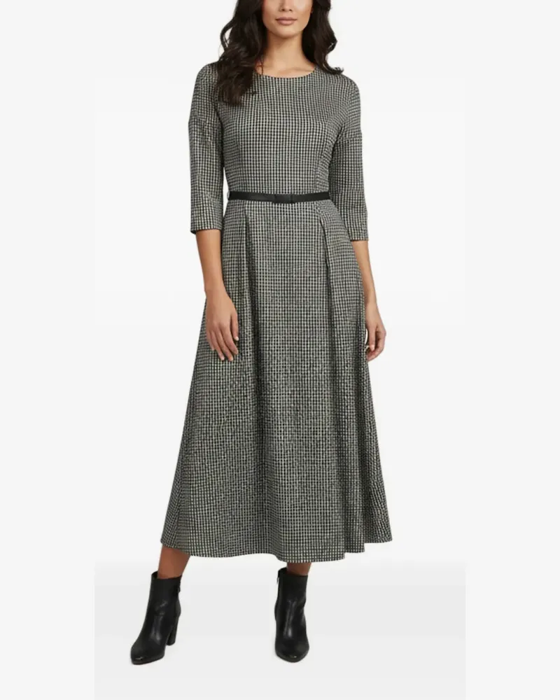 Max Mara belted midi dress - Schwarz Schwarz