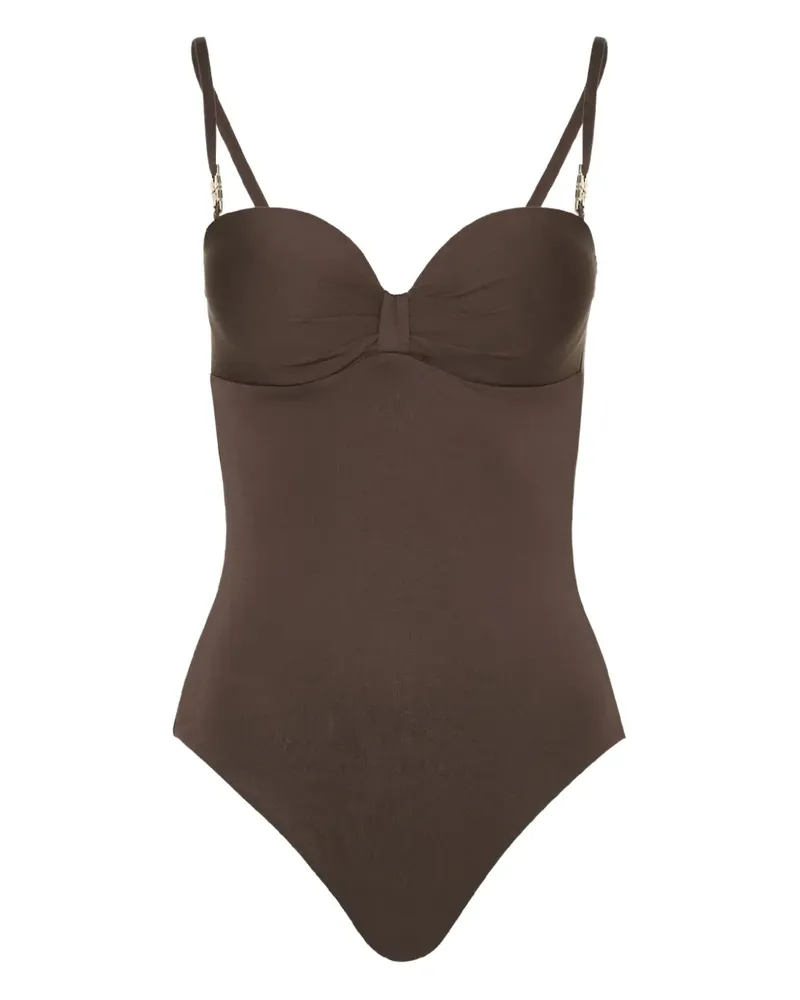 Max Mara Chantal Badeanzug - Braun Braun