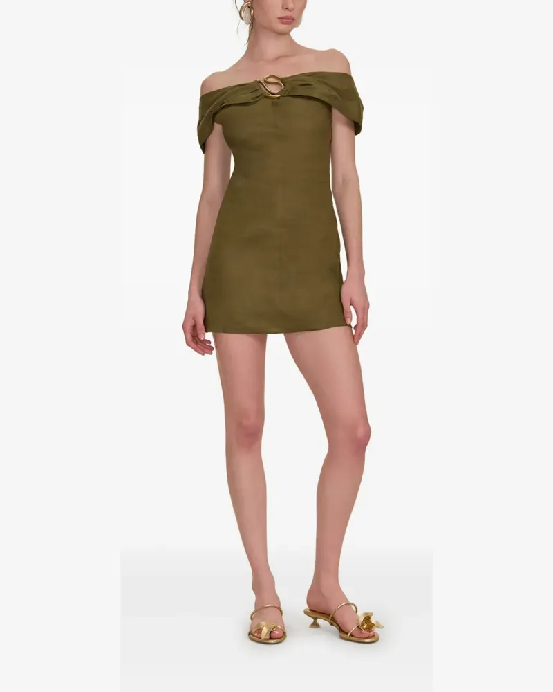 Cult Gaia Sawyer Minikleid - Grün Grün