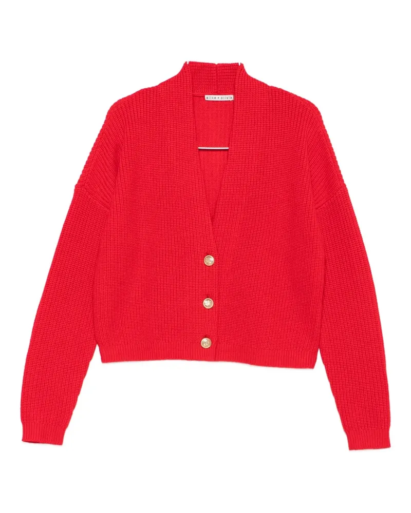 Alice + Olivia V-neck cardigan - Rot Rot
