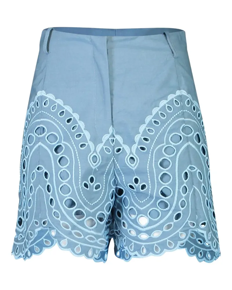 Charo Ruiz Dune cut-out shorts - Blau Blau