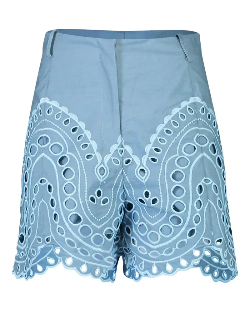 Charo Ruiz Dune cut-out shorts - Blau Blau
