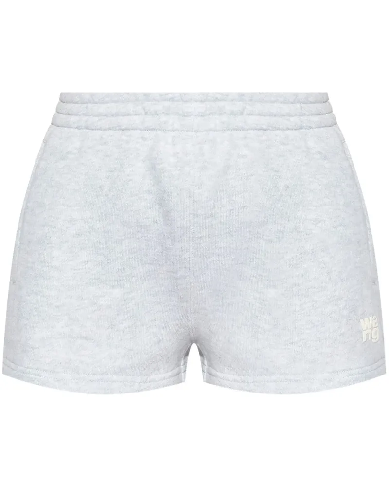 Alexander Wang T Shorts aus Baumwolle Grau