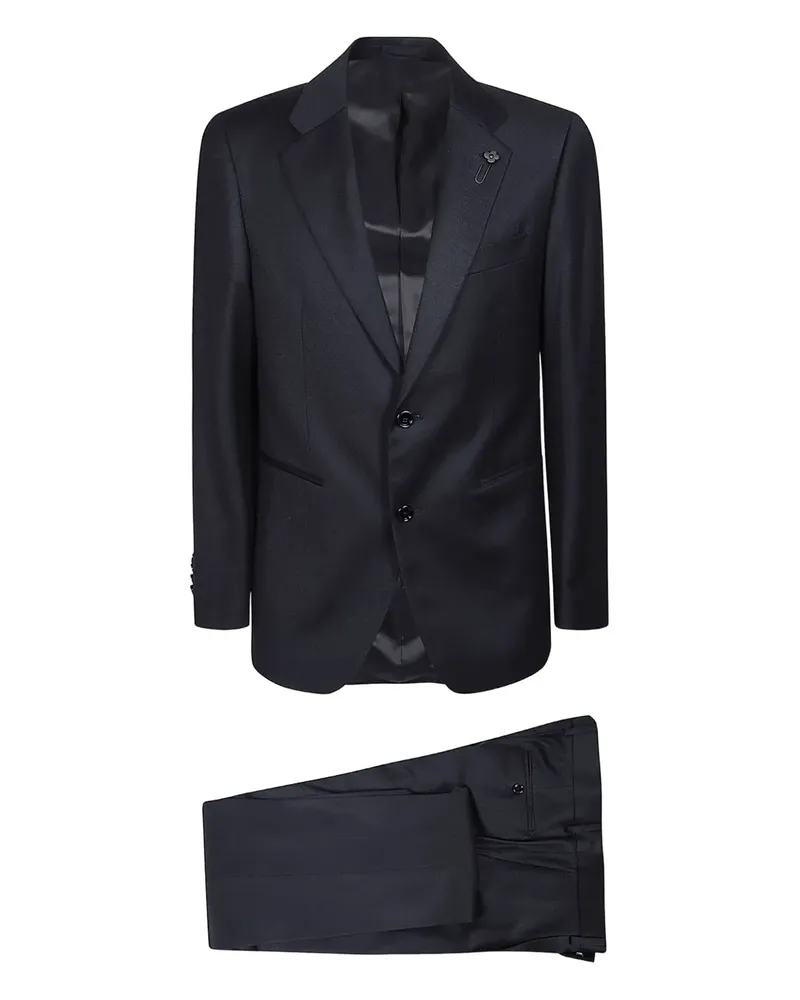 LARDINI two-button wool suit - Blau Blau
