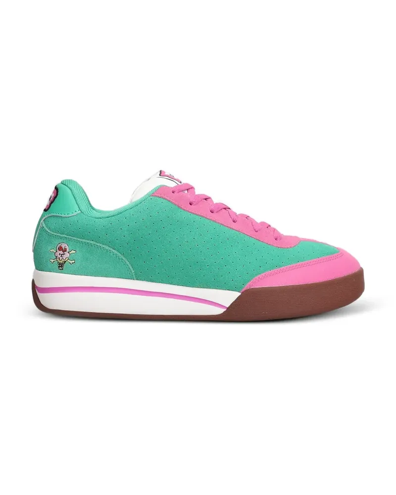 Reebok x BBC perforated panelled sneakers - Grün Grün