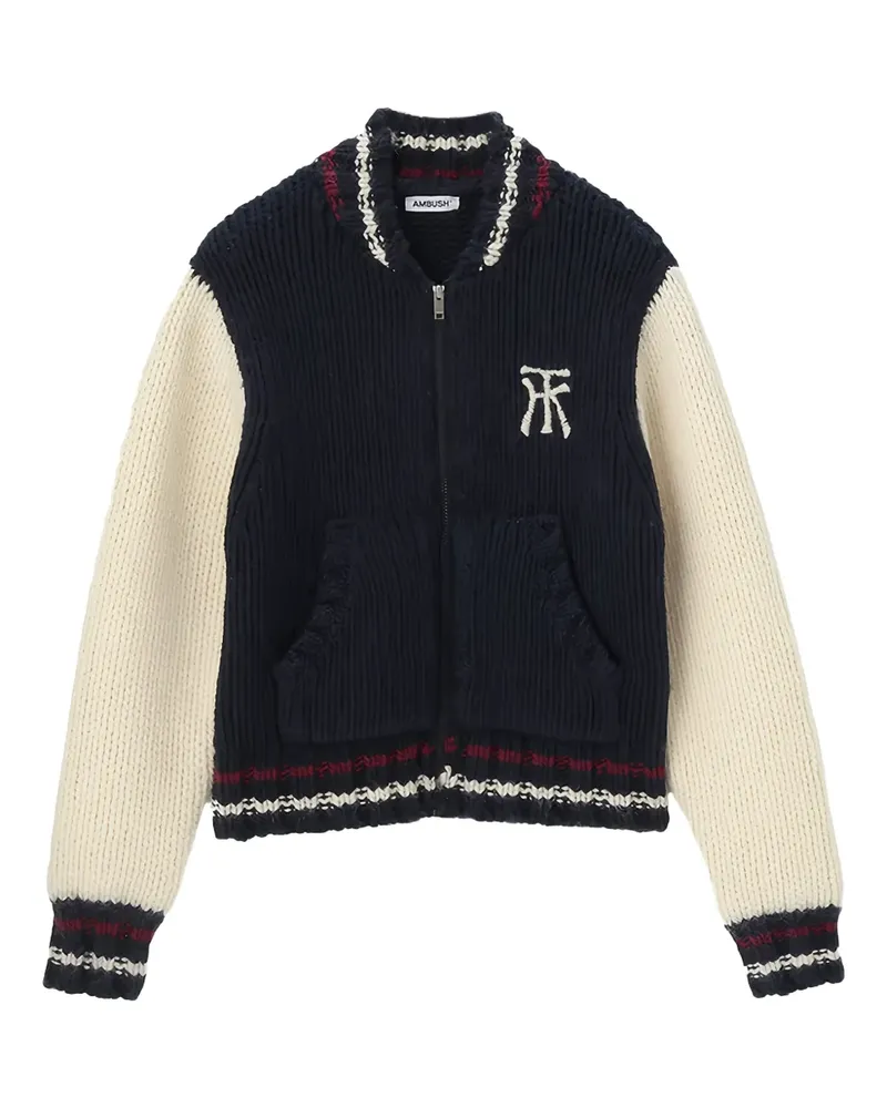 AMBUSH Jacke in Colour-Block-Optik - Blau Blau