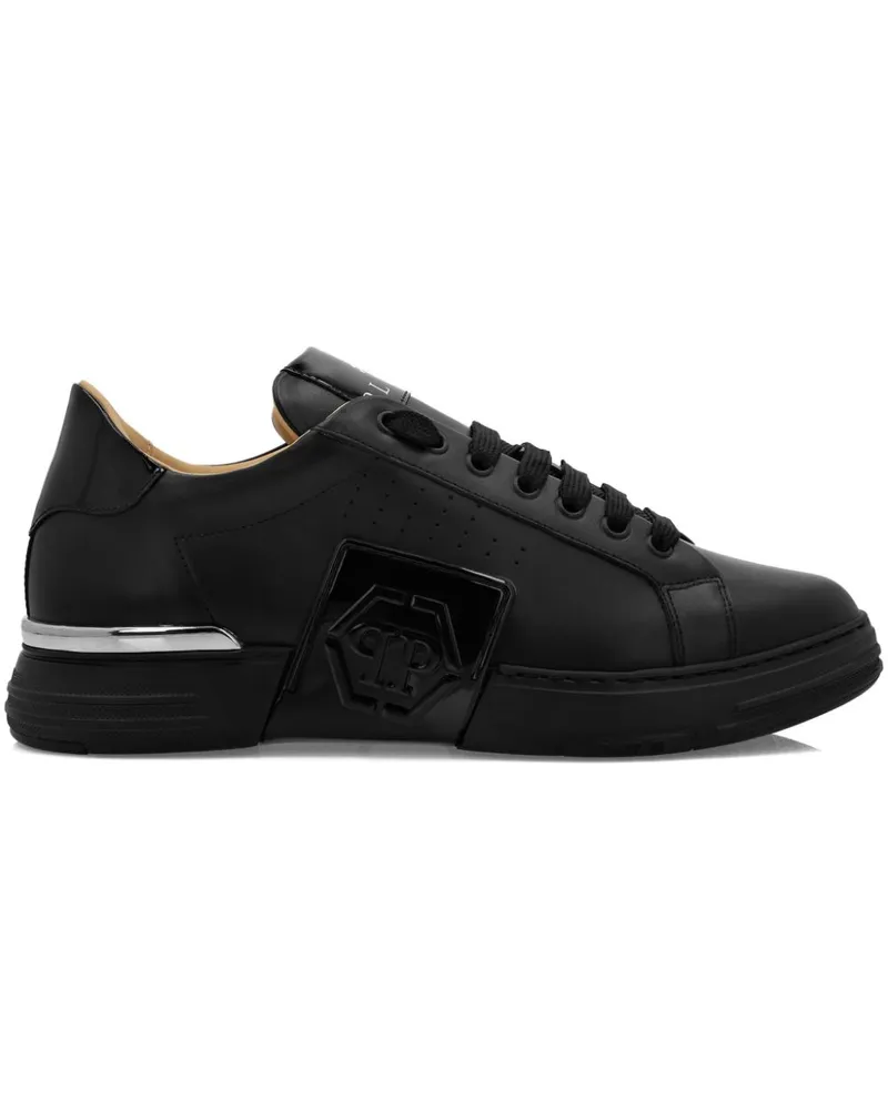 Philipp Plein Hexagon Sneakers - Schwarz Schwarz