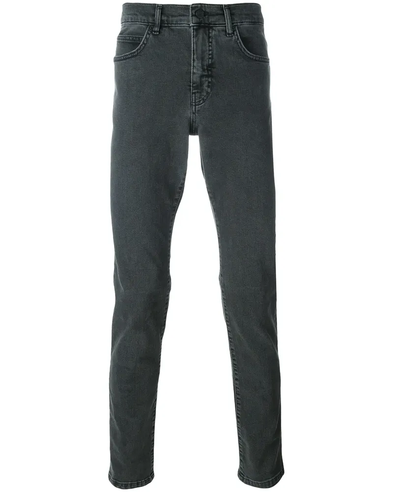 McQ Schmale Jeans - Grau Grau