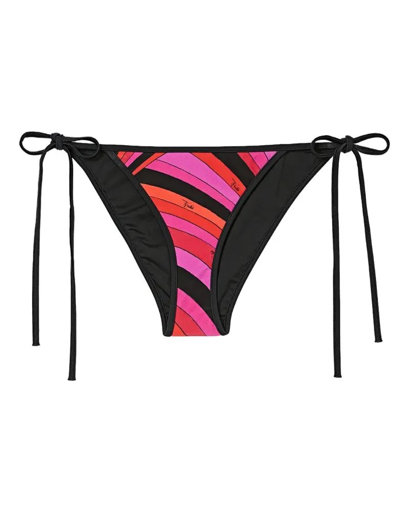 Emilio Pucci Iride-print bikini bottom - Rosa Rosa