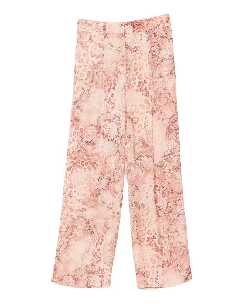 ba&sh Carrina animal-print trousers - Rosa Rosa