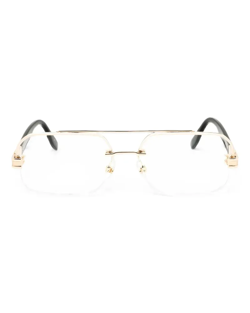 Marc Jacobs rectangle-frame glasses - Gold Gold