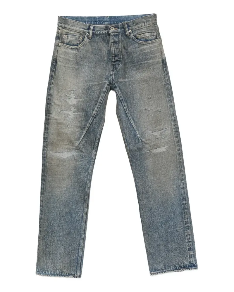 DRKSHDW by Rick Owens Krist Wash Jeans im Distressed-Look - Blau Blau