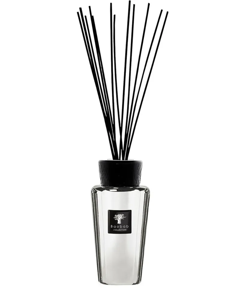 Baobab Collection Platinum Raumduft mit Schilfrohr-Diffusor (500ml) - Silber Silber
