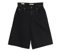 Klassische Jeans-Shorts - Schwarz