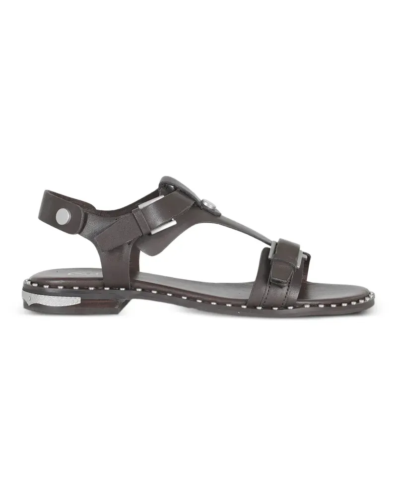 ash Piper stud-embellished buckle-strap sandals - Braun Braun