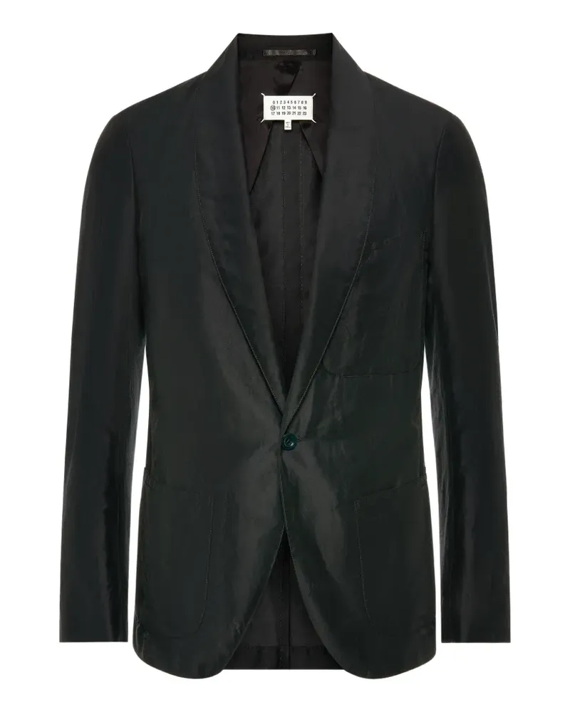 Maison Margiela single-breasted blazer - Blau Blau
