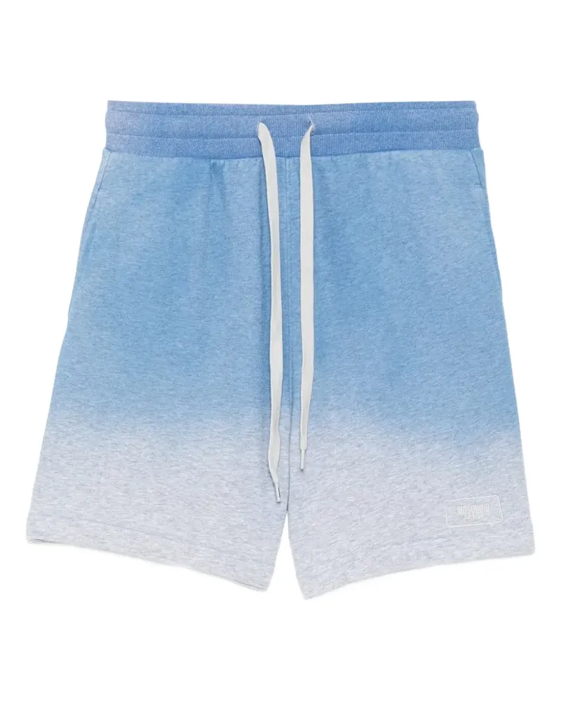Moschino ombré-effect shorts - Blau Blau
