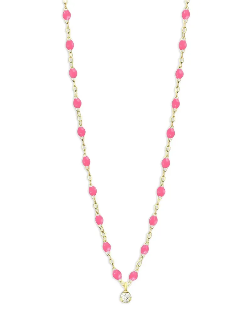 Gigi Clozeau 18K yellow gold diamond necklace Gold