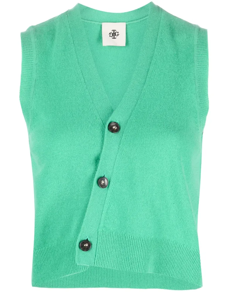 The Garment Asymmetrischer Pullunder - Grün Grün