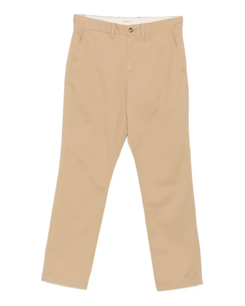 Gant belt-loop pocket trousers - Nude Nude
