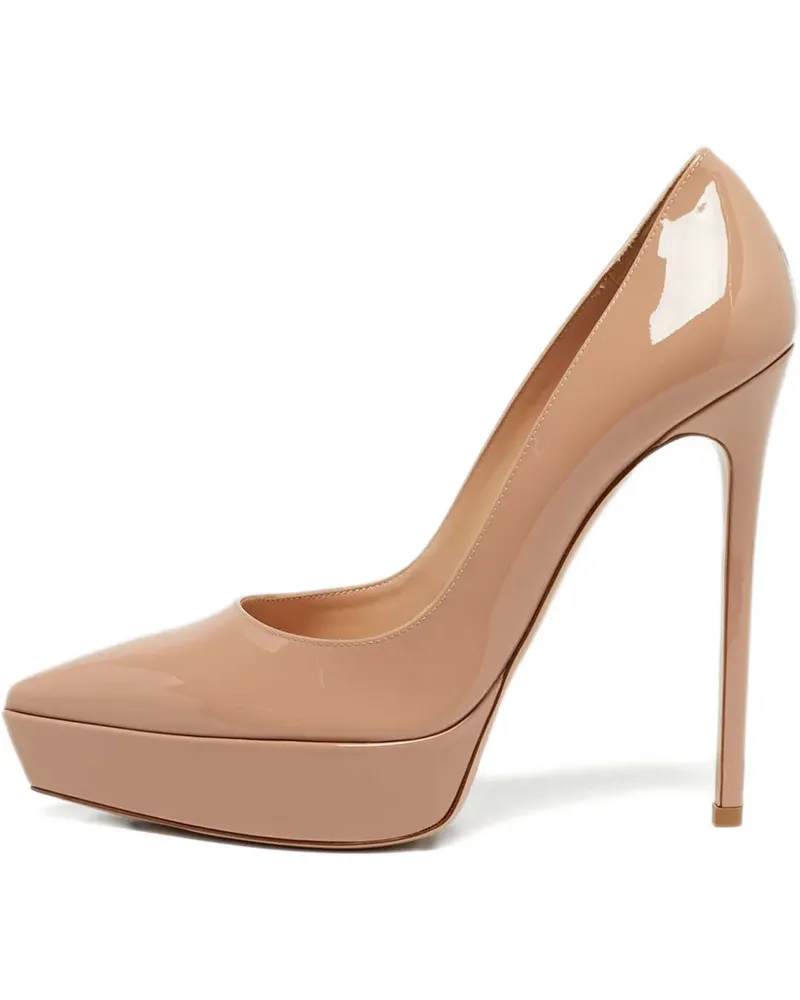 Gianvito Rossi Dasha platform pumps - Nude Nude
