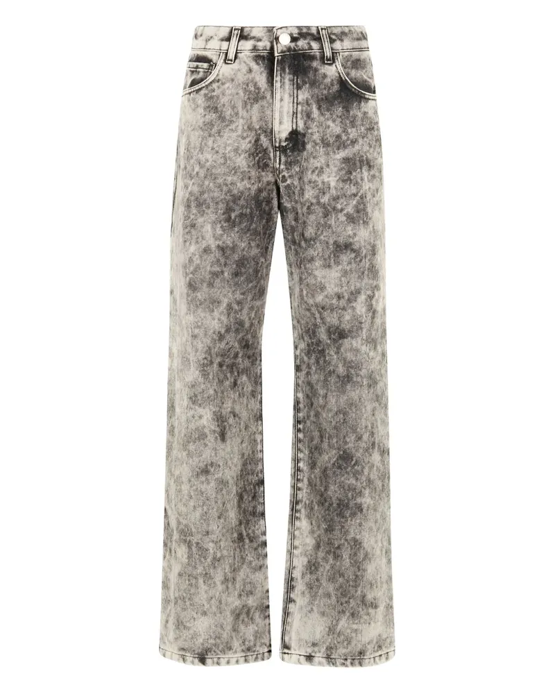 Federica Tosi faded-effect jeans - Grau Grau