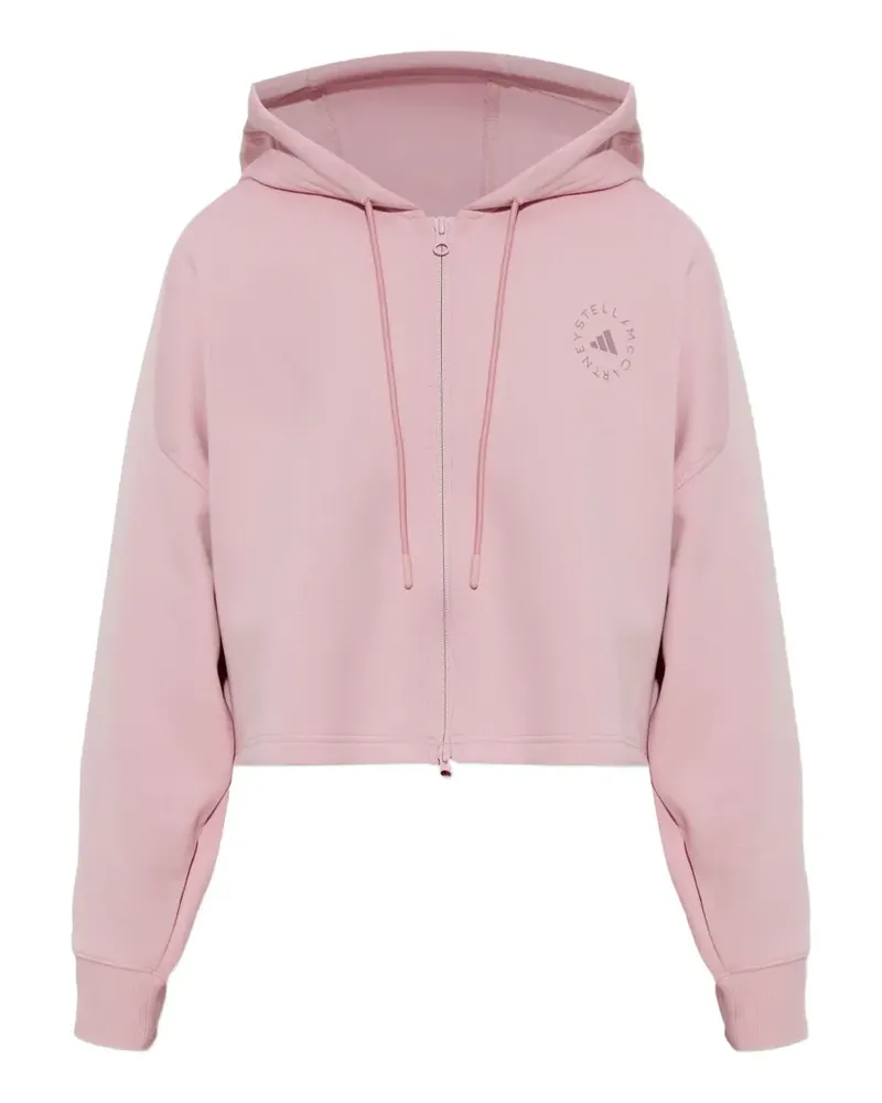adidas x Stella McCartney Kapuzenjacke mit Logo - Rosa Rosa