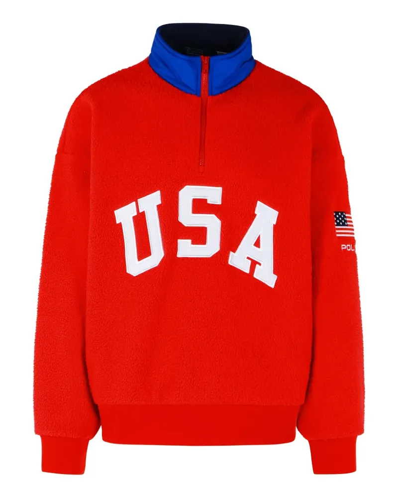 Ralph Lauren half-zip sweater - Rot Rot