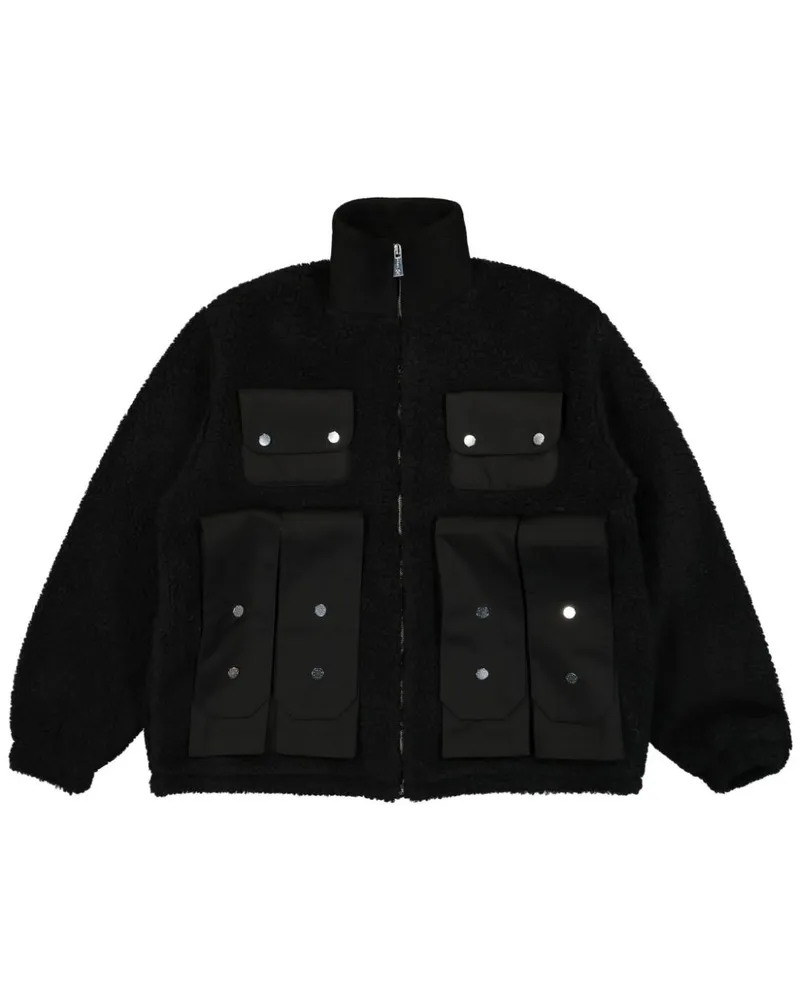 GmbH Bernt Fleecejacke - Schwarz Schwarz