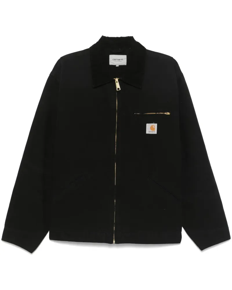 Carhartt WIP OG Detroit Jacke - Schwarz Schwarz