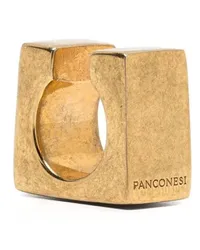 PANCONESI Polierter Cubo Ear Cuff Gold