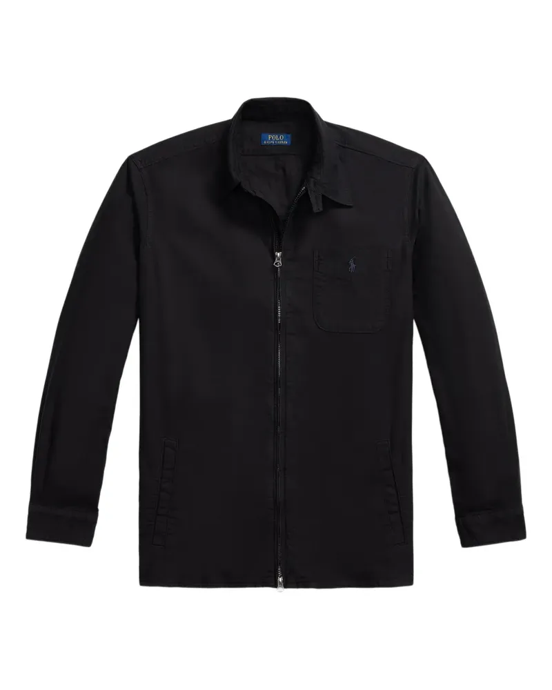 Ralph Lauren Hemd mit Reißverschluss - Schwarz Schwarz